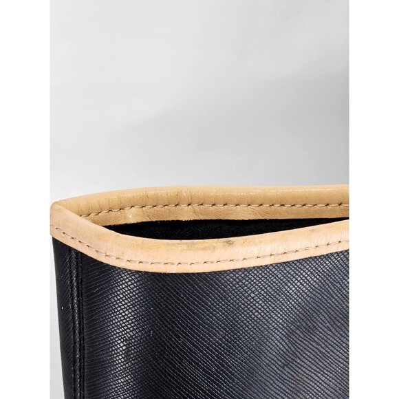 Coach Women's Black Saffiano Leather City Metro Park Tote Bag Sz L 2175 - Picture 5 of 15